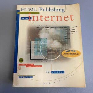 HTML Publishing on The Internet for Windows